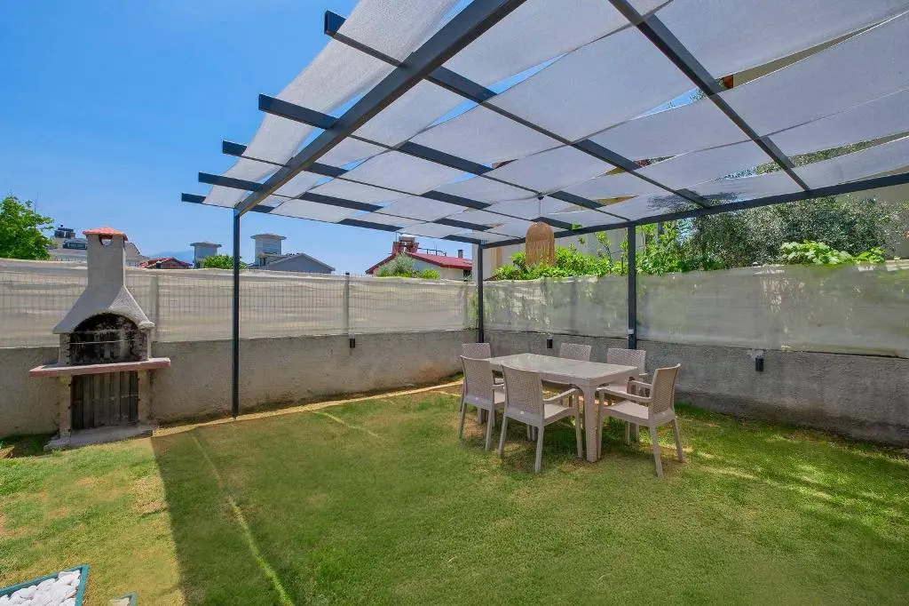 Mature garden